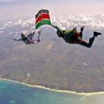 paragliding in diani